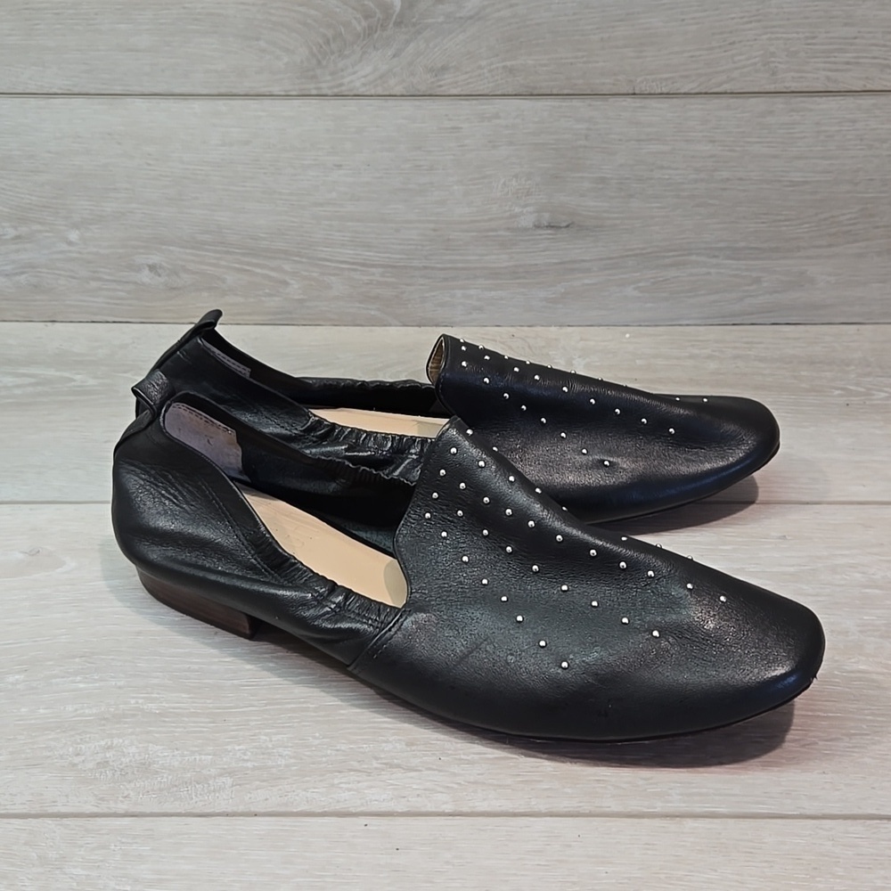 Bird of Flight by Anthropologie Women Leather Loafer Slip on shoes sz 10